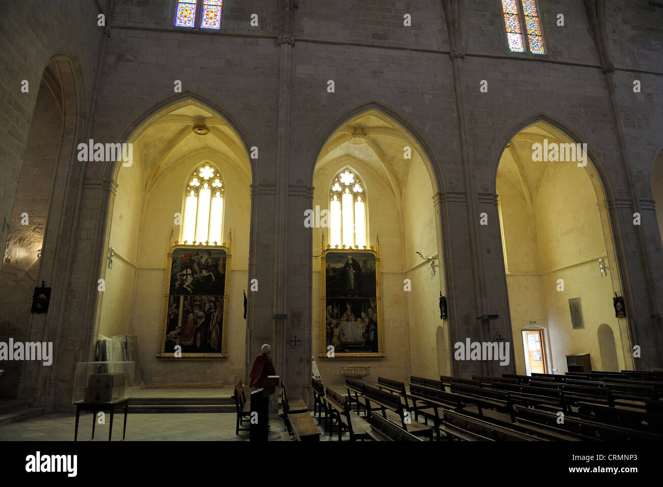 La Basilica Cattedrale di Minorca in Ciutadella de Menorca, isole Baleari, Spagna Foto Stock