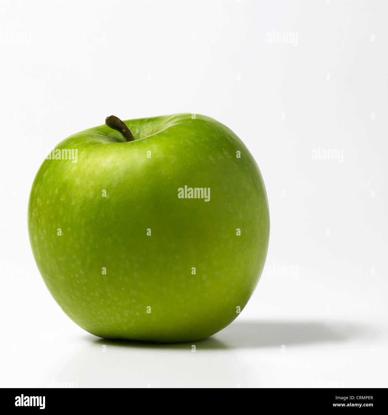 Una mela verde Foto Stock