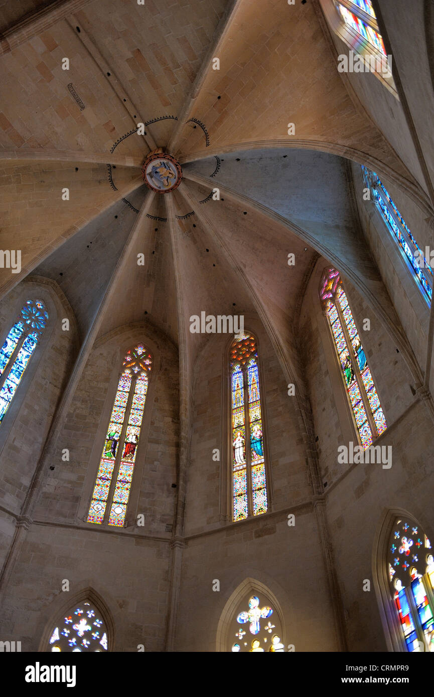 La Basilica Cattedrale di Minorca in Ciutadella de Menorca, isole Baleari, Spagna Foto Stock