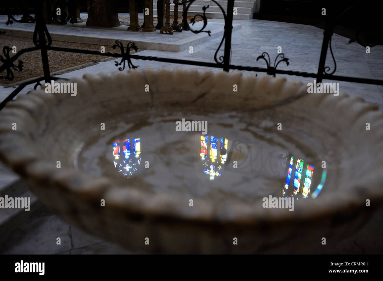 La Basilica Cattedrale di Minorca in Ciutadella de Menorca, isole Baleari, Spagna Foto Stock