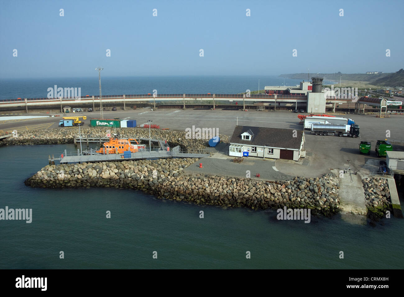 Porto di Rosslaire County Wexford sud Irlanda Eire Europa Foto Stock