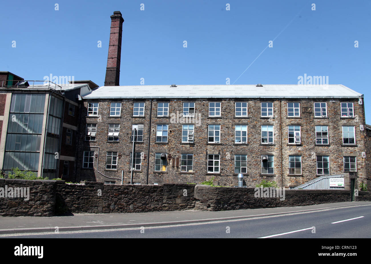 Il famoso Swizzels Matlow fabbrica dolciaria a New Mills nel Derbyshire Foto Stock