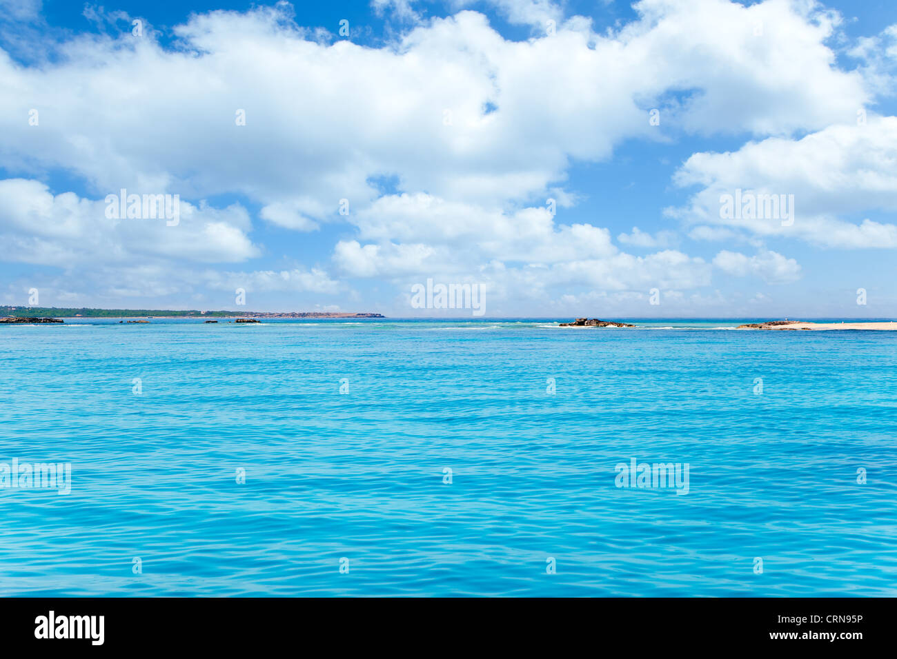 Formentera Isola di Espalmador Freu poco in es Trucadors Adolf Foto Stock