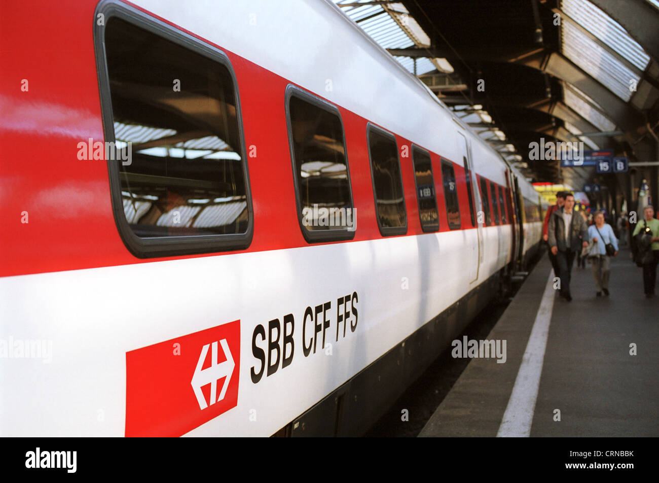 Ferrovie federali svizzere Foto Stock