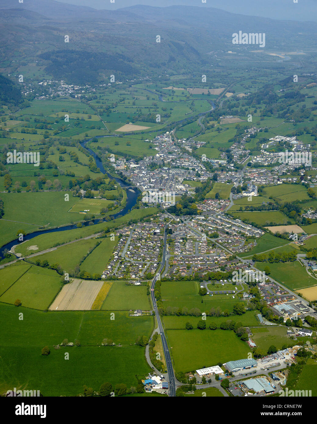 Llanrwst, Conway Valley, Snowdonia, Wales, Regno Unito Foto Stock