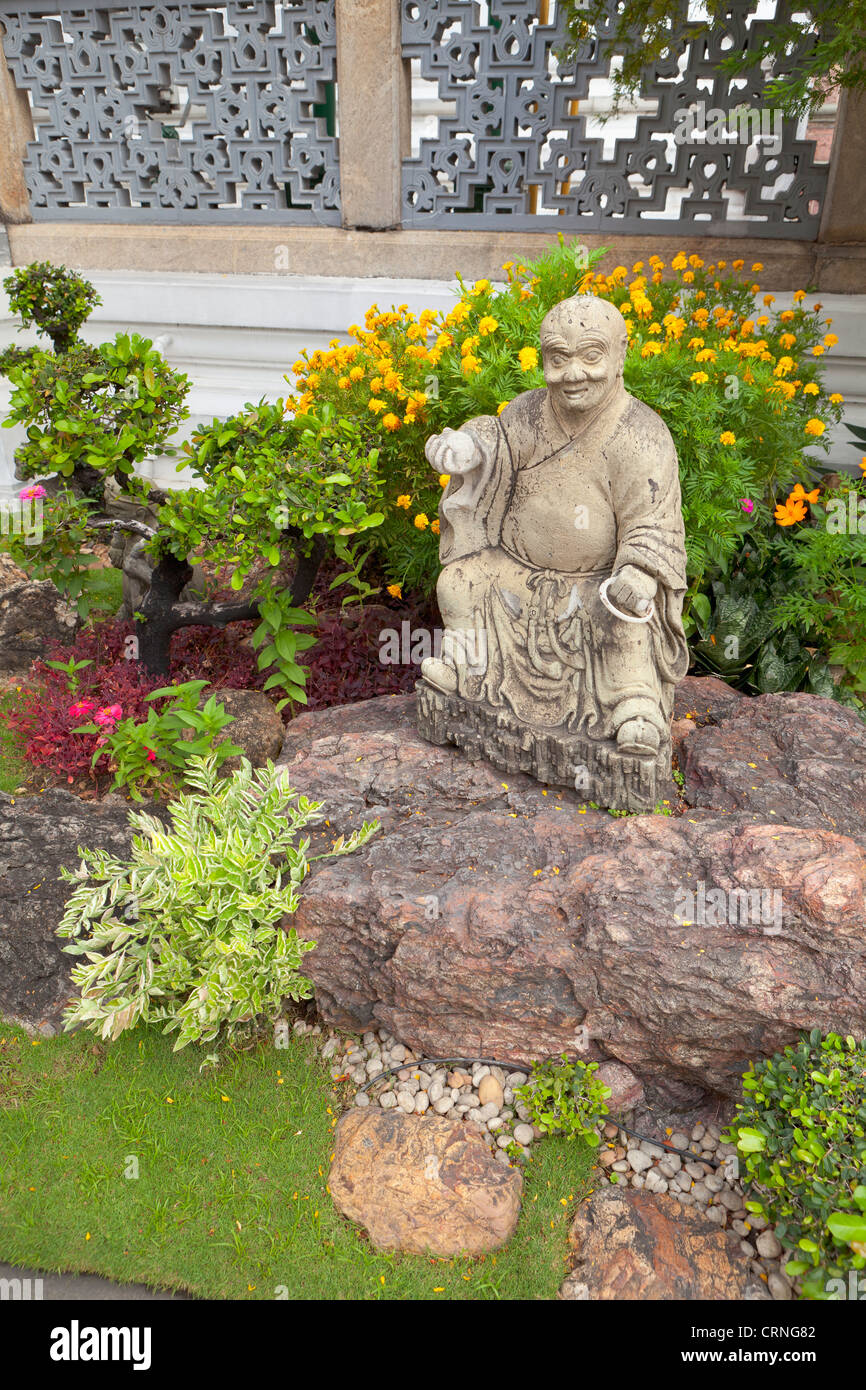 Piccolo giardino orientale Foto Stock