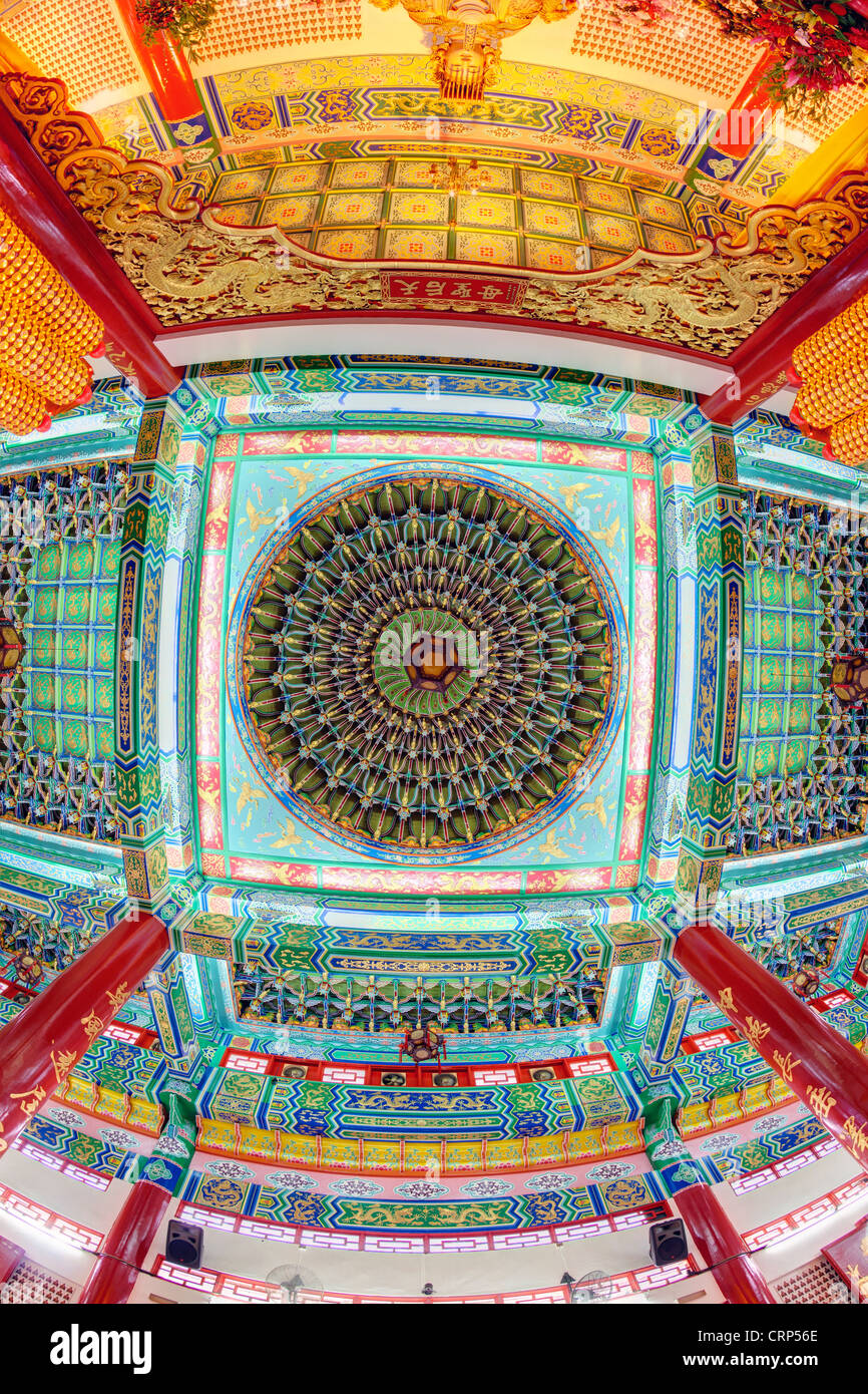Thean Hou tempio Cinese, Kuala Lumpur, Malesia, Asia sud-orientale, Asia Foto Stock