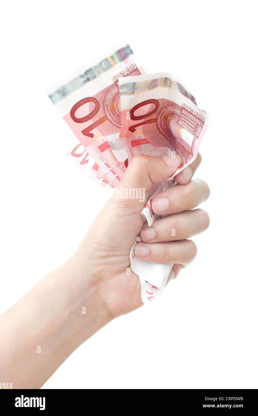 Crisi del credito Foto Stock