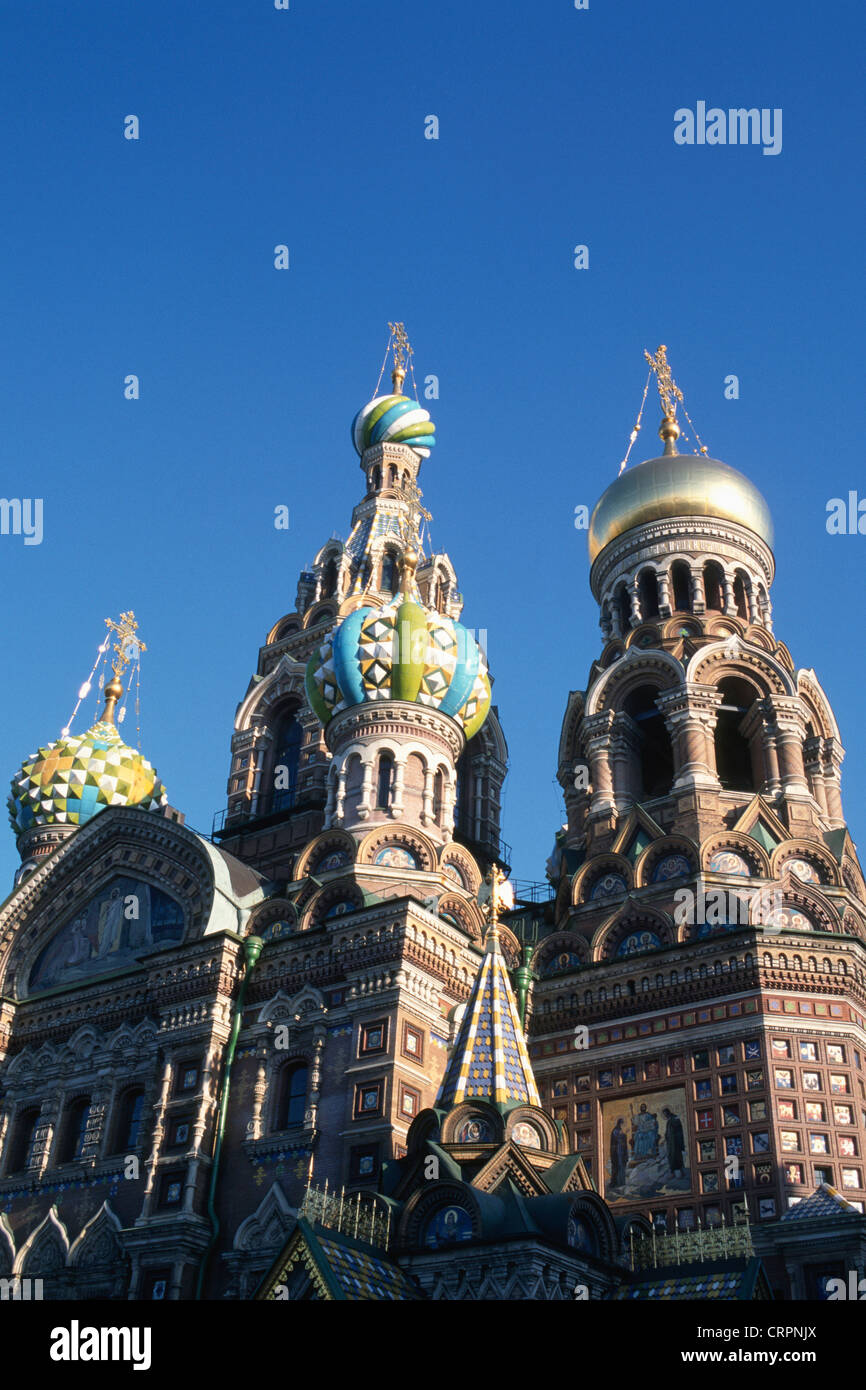 Russia, San Pietroburgo, risurrezione Chiesa, Foto Stock