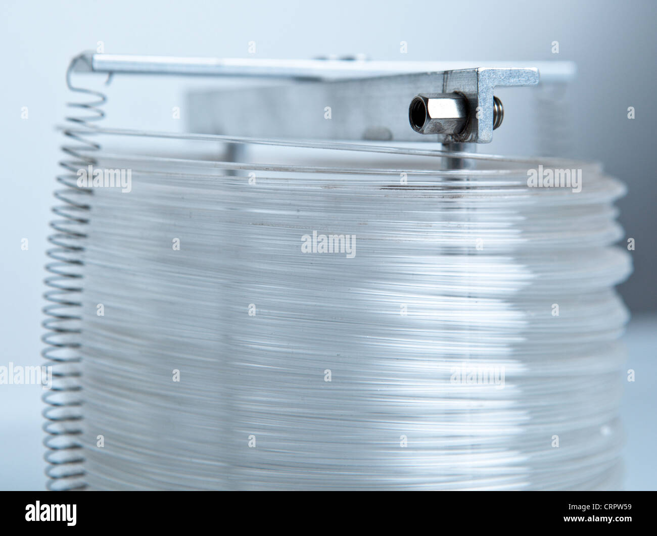 Colonna gascromatografica Foto Stock