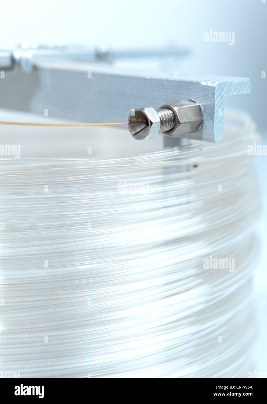 Colonna gascromatografica Foto Stock