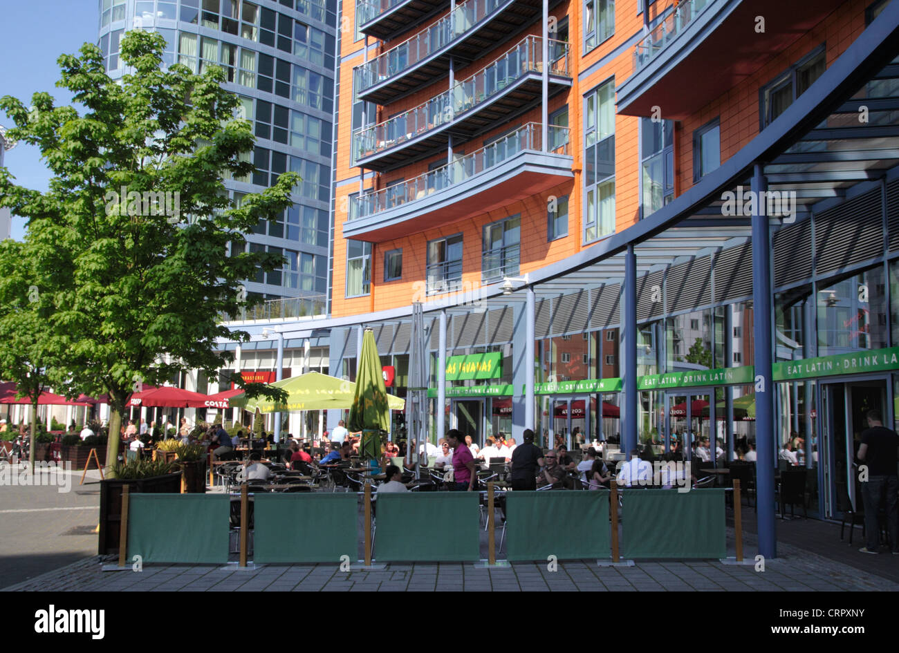 Las Iguana Ristorante Gunwharf Quays Portsmouth Foto Stock