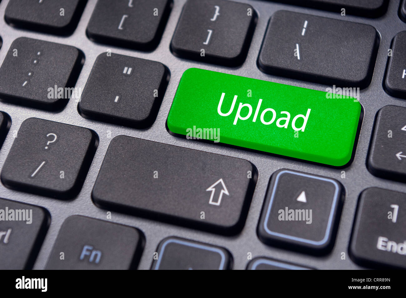 Caricare dati in internet per il trasferimento di dati da internet. Foto Stock