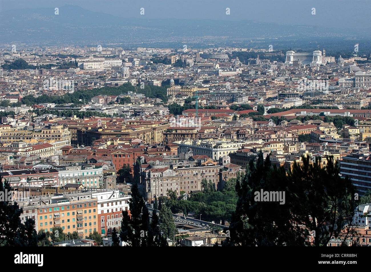 Italia Lazio Roma panorama| Italia Lazio Lazio Roma una vista panoramica della città eterna Foto Stock