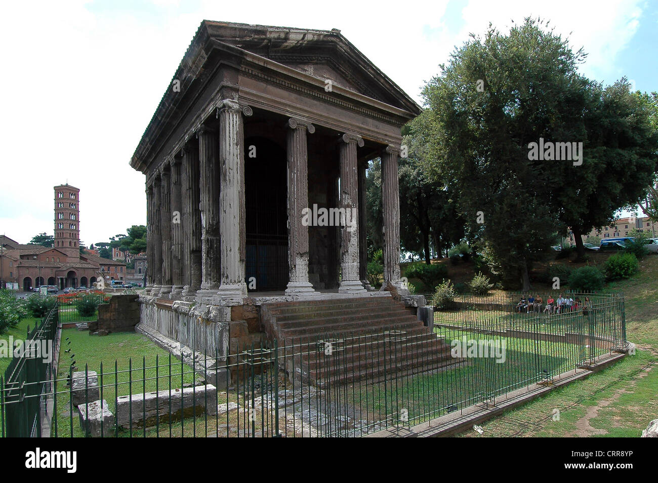 Europa Italia Lazio Lazio Roma Il Tempio di Portunus Foto Stock