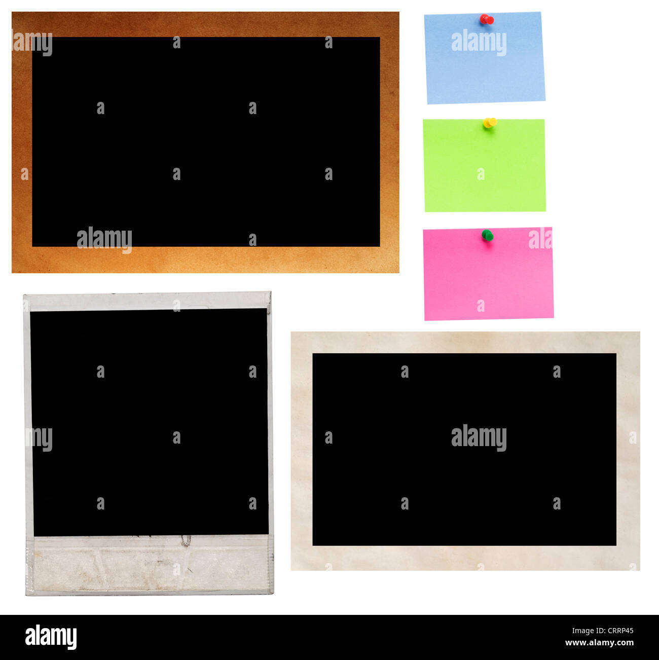 Blank carta trasparente Polaroid photo frame. Il design del vettore  Immagine e Vettoriale - Alamy