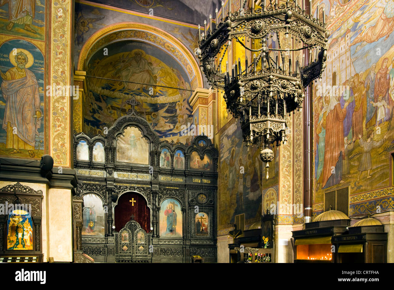 Cattedrale della Dormizione della Madre di Dio (la morte e risurrezione di Maria Madre di Gesù) in Varna. Foto Stock