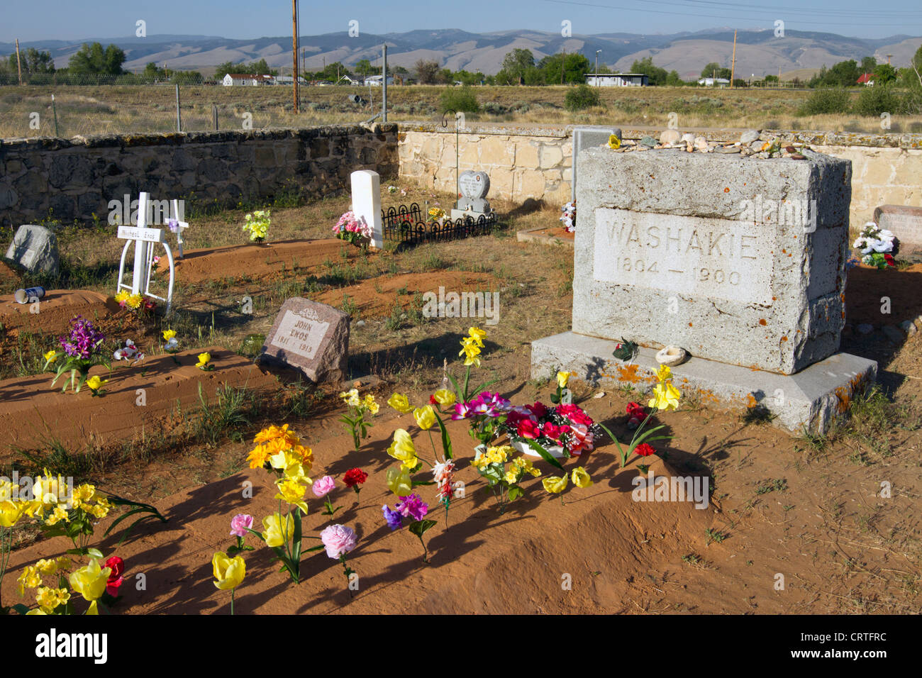 Fort washakie cemetery immagini e fotografie stock ad alta risoluzione