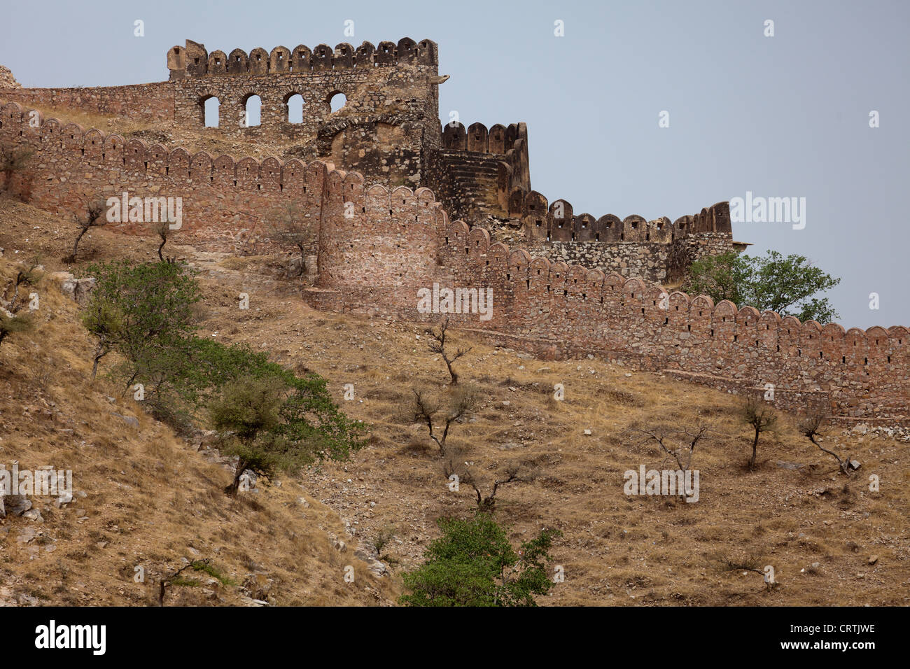 Agra Fort India è un sito Patrimonio Mondiale dell'UNESCO si trova in Agra, Uttar Pradesh, India. Foto Stock
