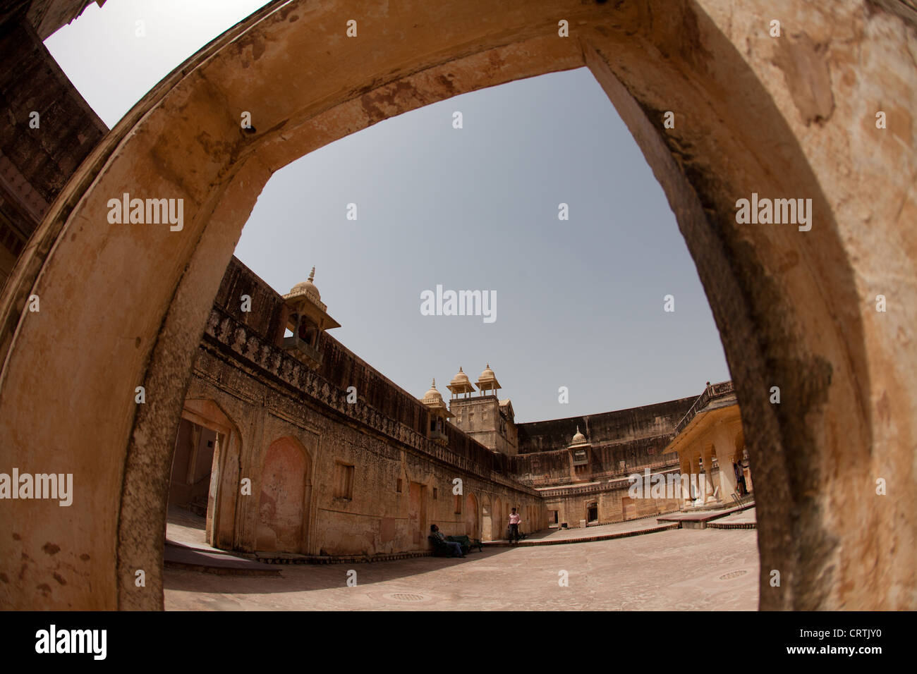 FORT di Agra, INDIA Foto Stock