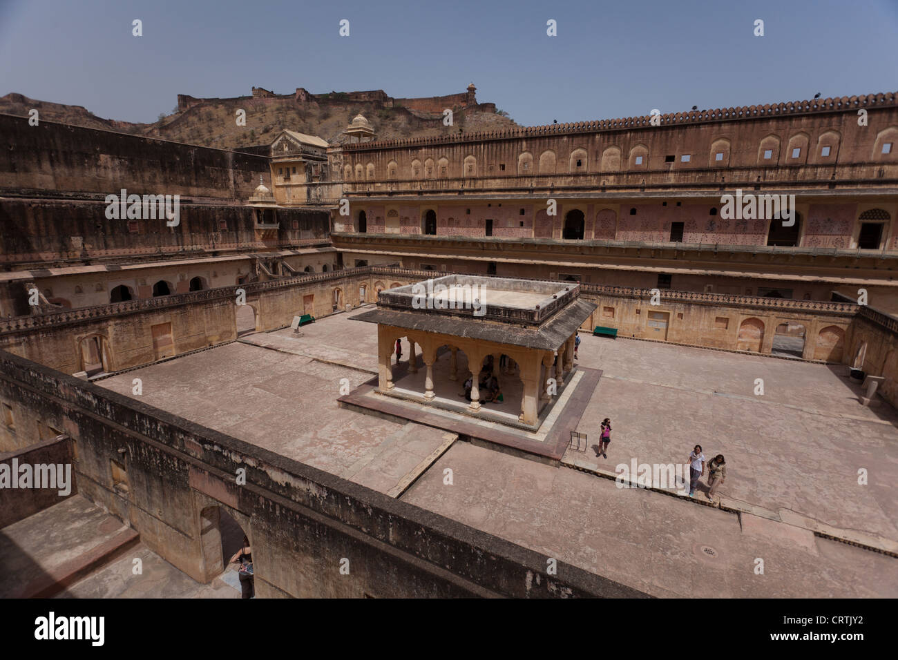 FORT di Agra, INDIA Foto Stock