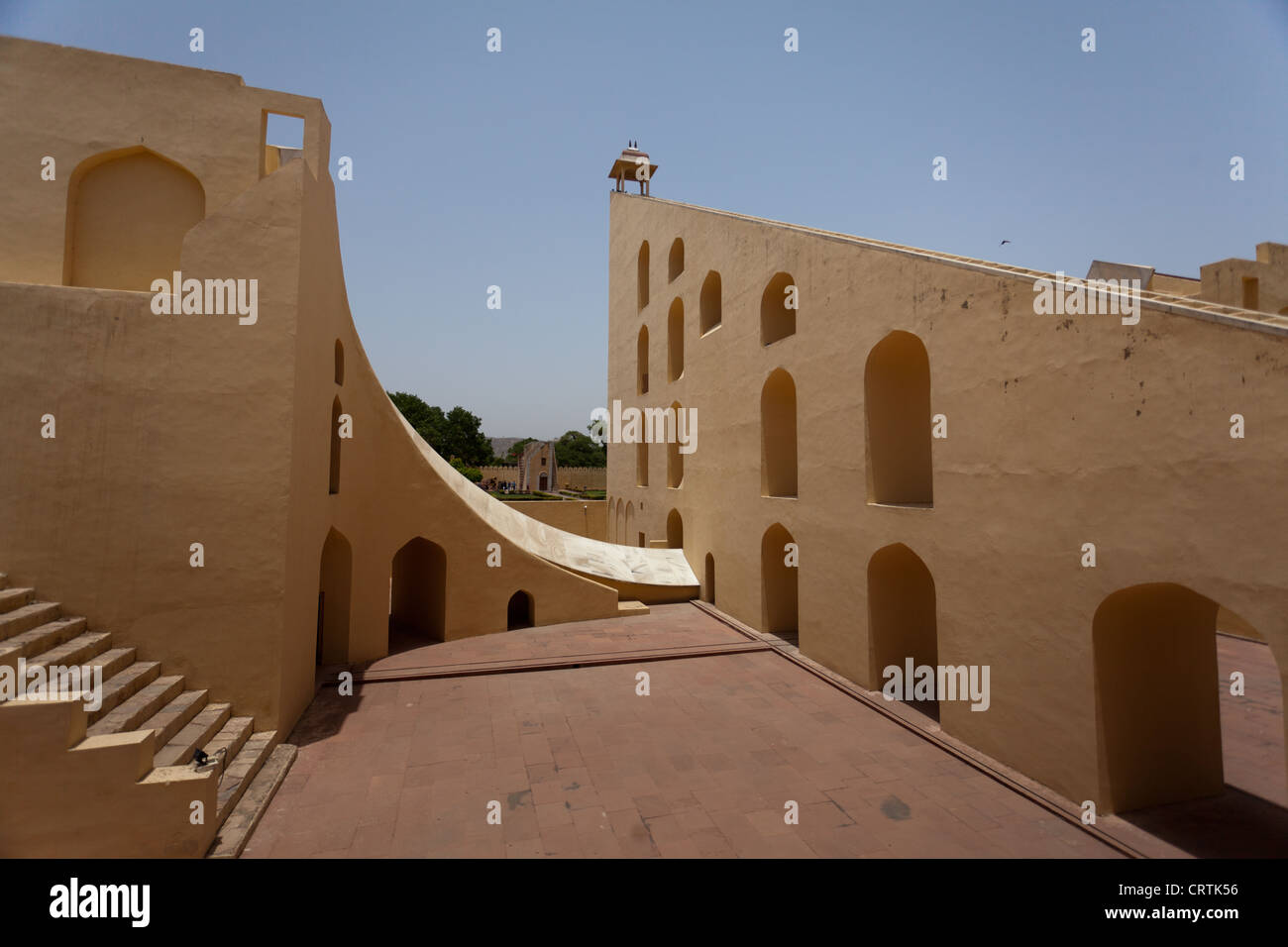 Jantar Mantar a Jaipur Foto Stock