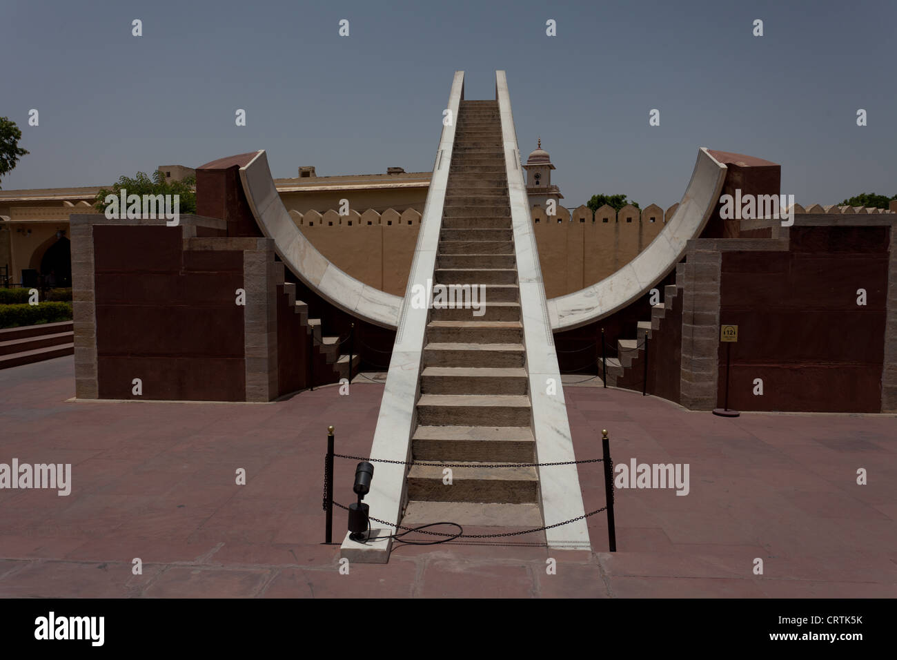 Jantar Mantar a Jaipur Foto Stock