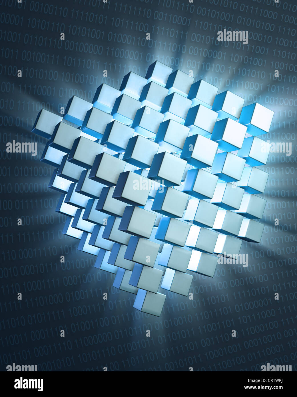 Quantum computing concept Foto Stock