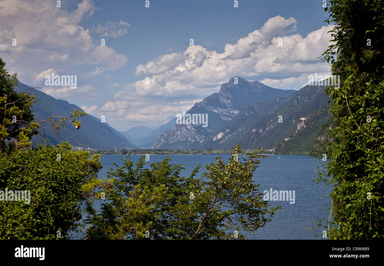 Lago d'Idro, Italia Foto Stock