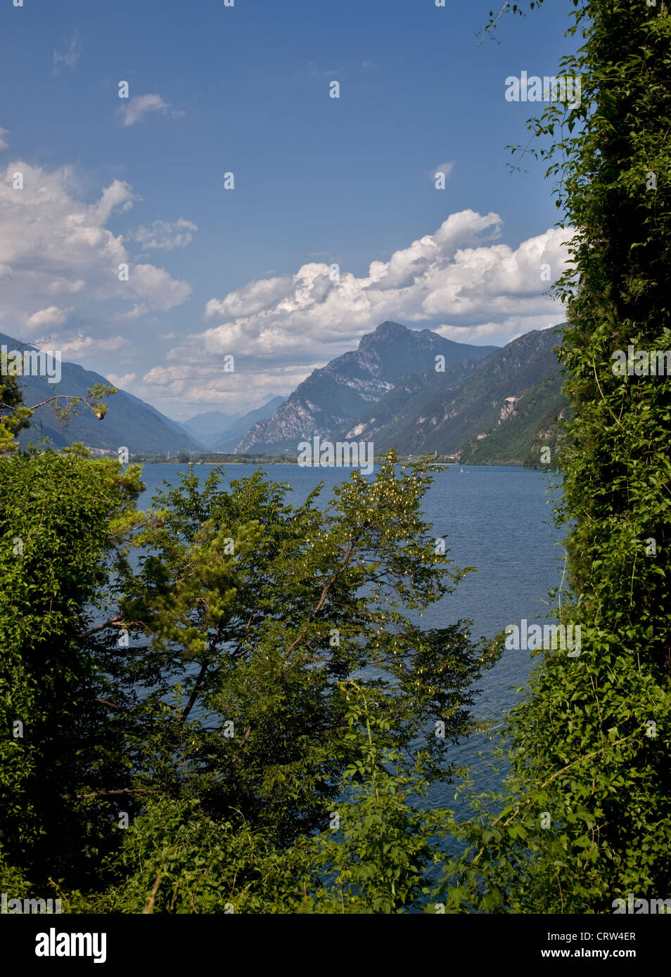 Lago d'Idro, Italia Foto Stock