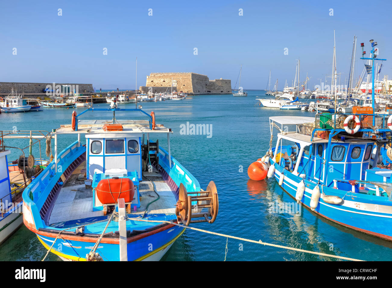 Heraklion, fortezza veneziana, Creta, Grecia Foto Stock