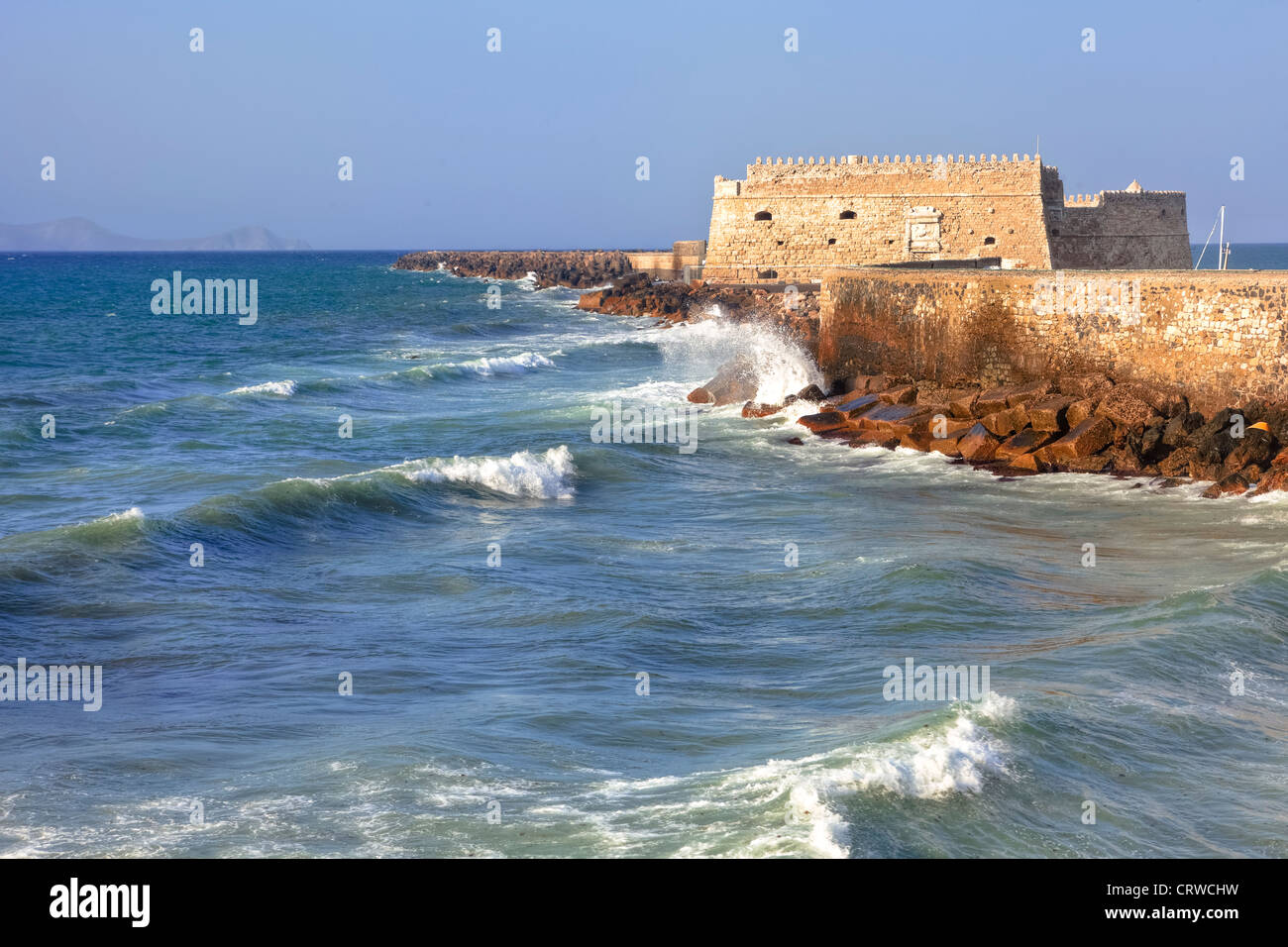 Heraklion, fortezza veneziana, Creta, Grecia Foto Stock