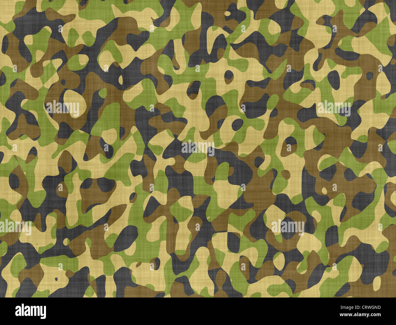 Tessuto camouflage Foto Stock