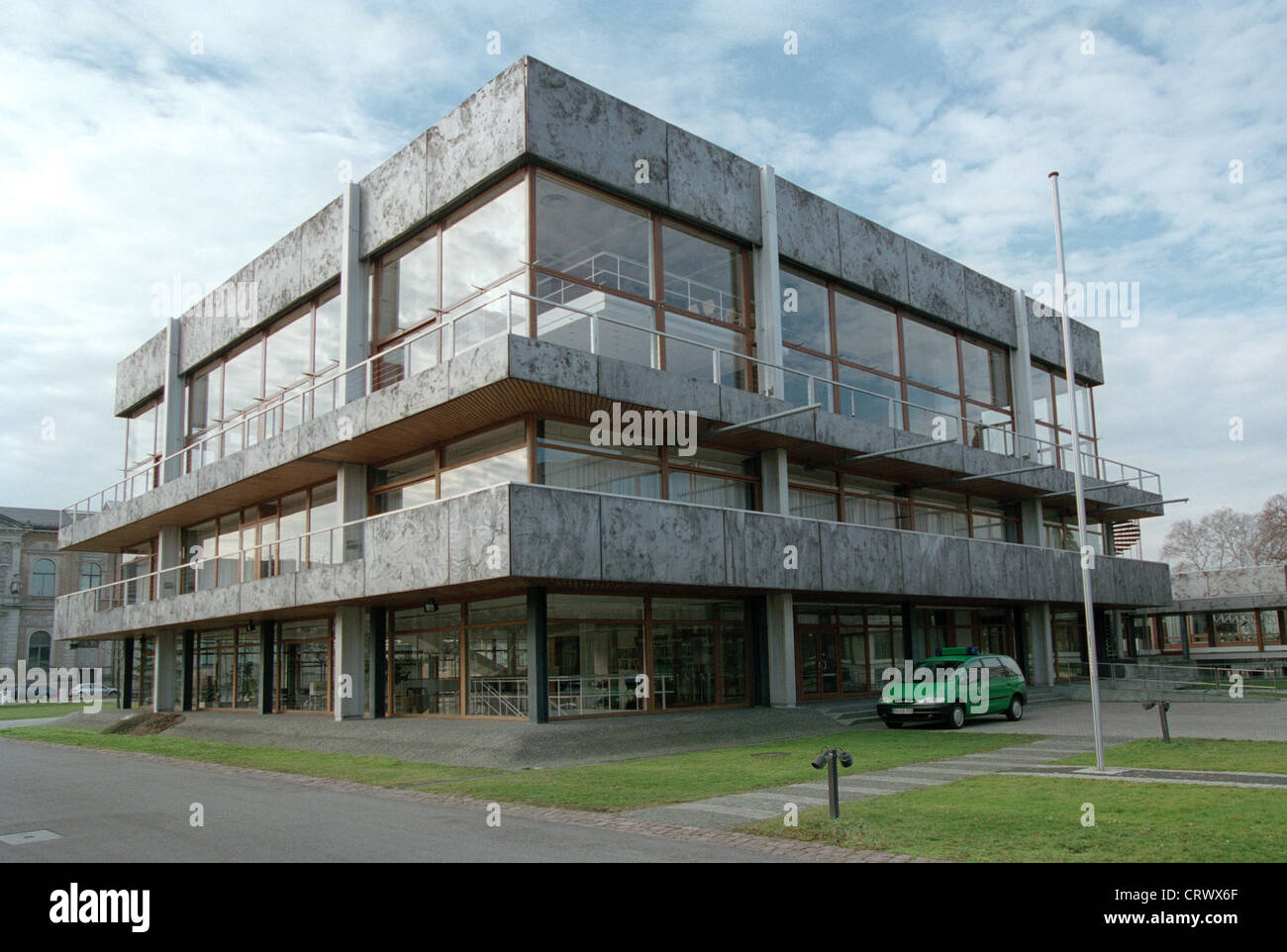 La Corte costituzionale federale di Karlsruhe Foto Stock