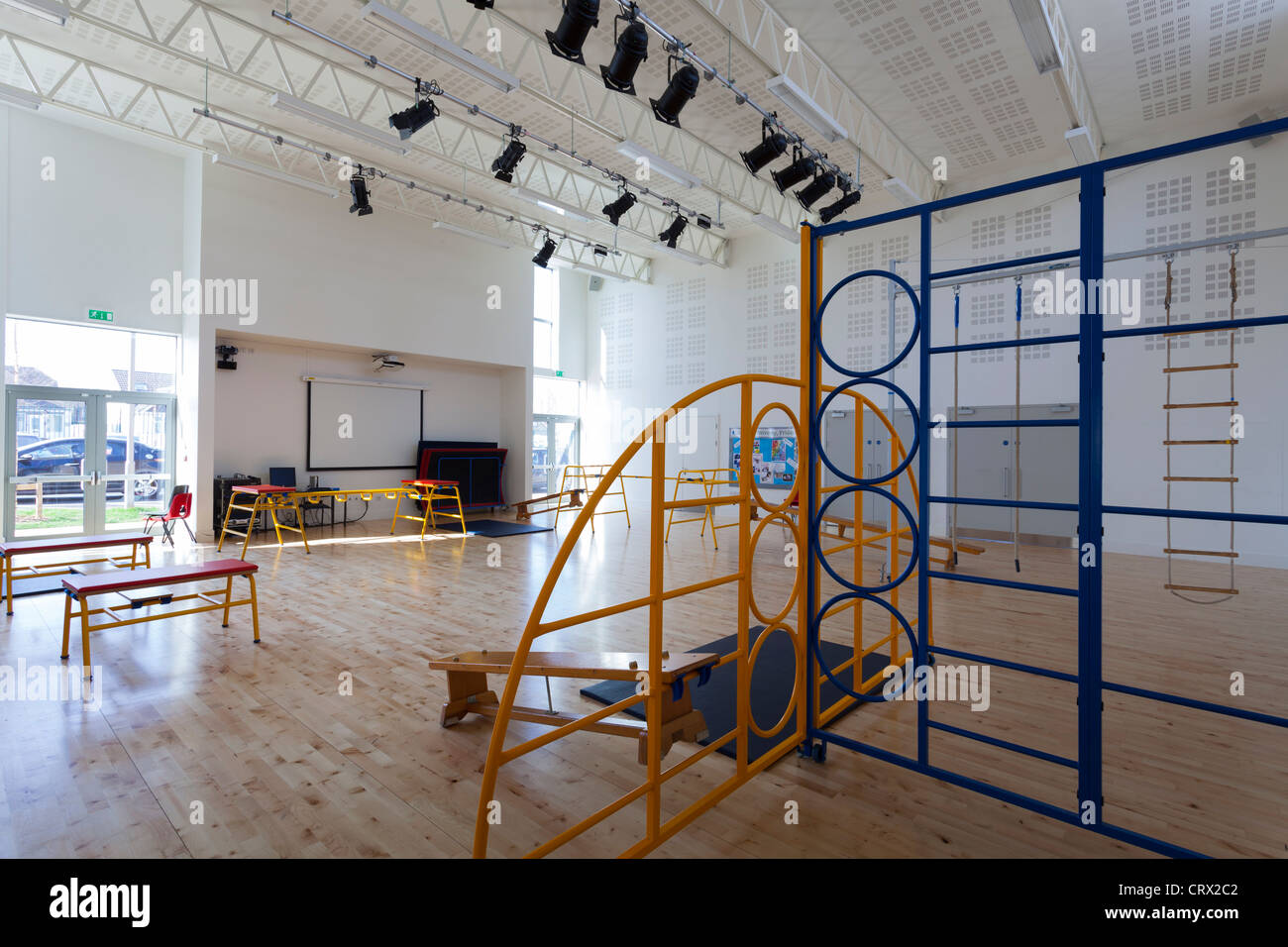 Interno della scuola Barncroft Havant Foto Stock