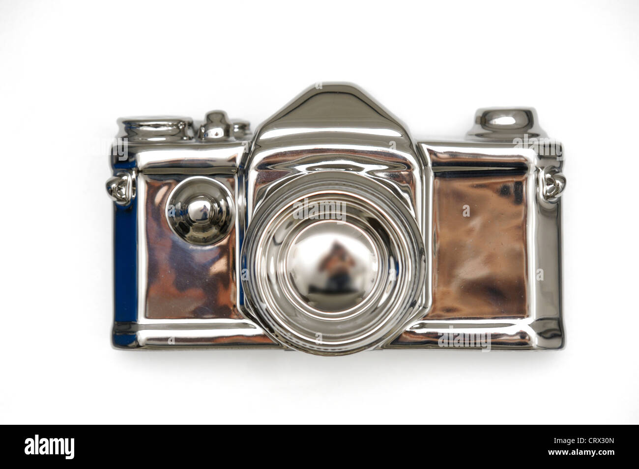 Ornamentali in argento il design della telecamera Foto Stock