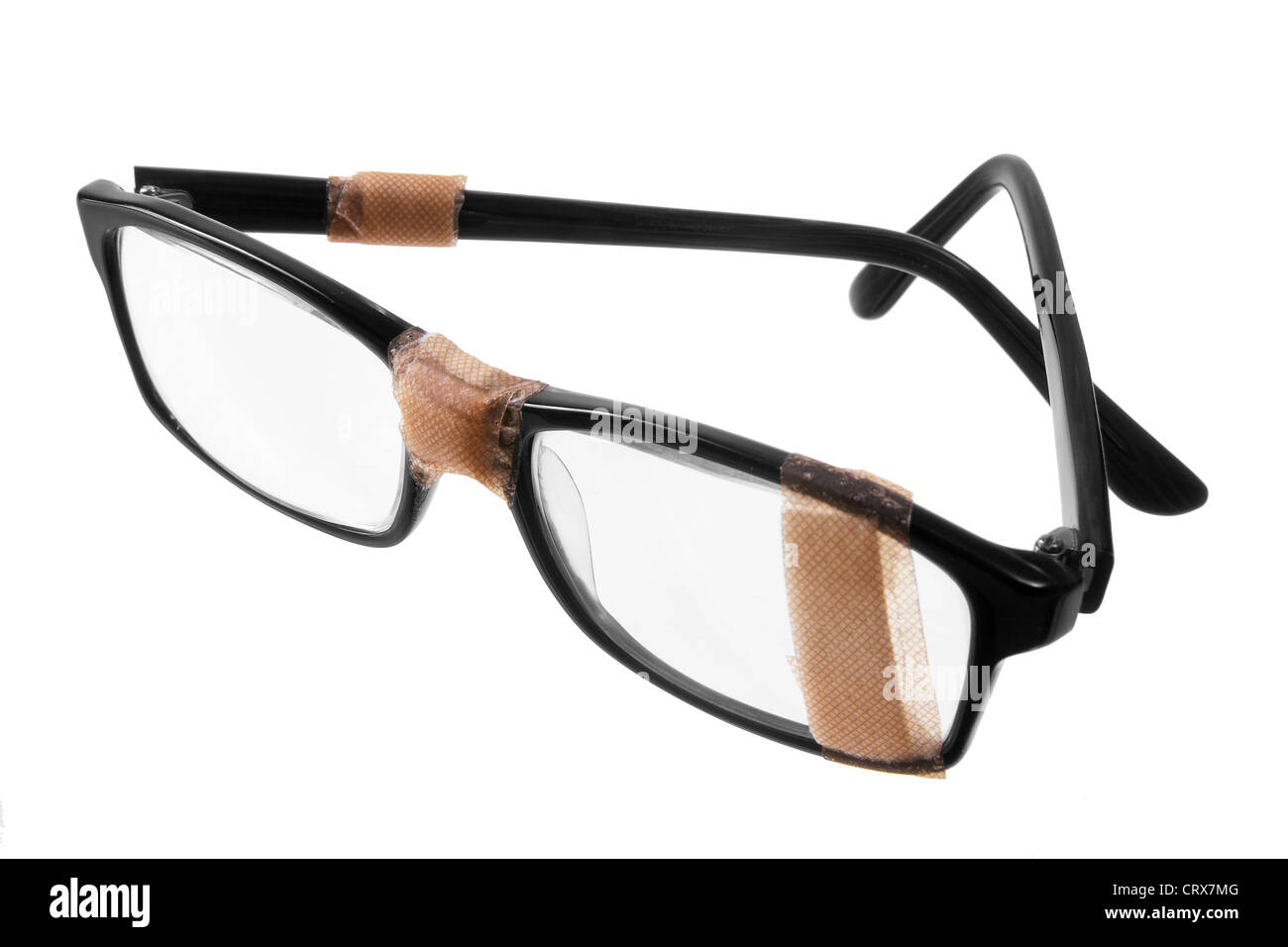 Rotture di occhiali Foto Stock