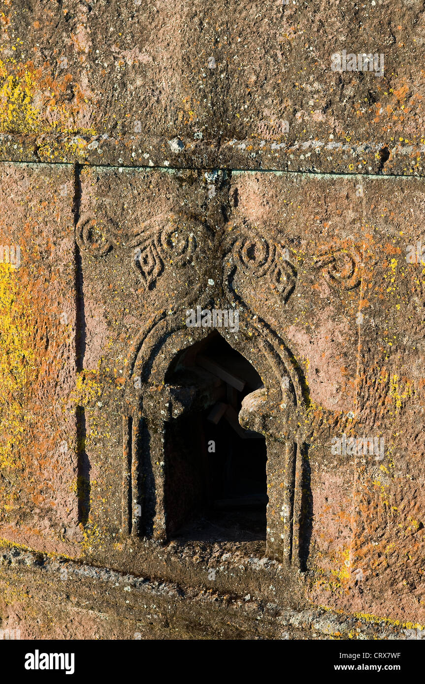 Chiesa di San Giorgio Lalibela, Etiopia Foto Stock