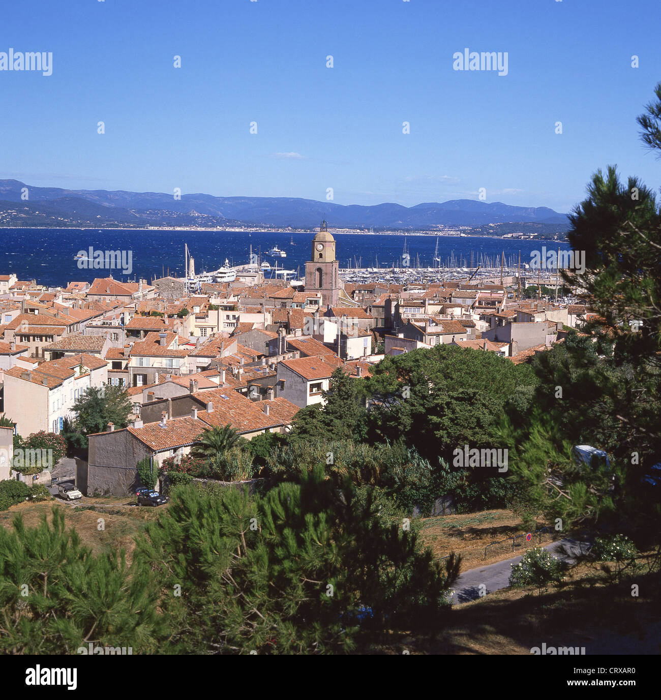 Saint-Tropez, Côte d'Azur, Var, Provence-Alpes-Côte d'Azur, in Francia Foto Stock