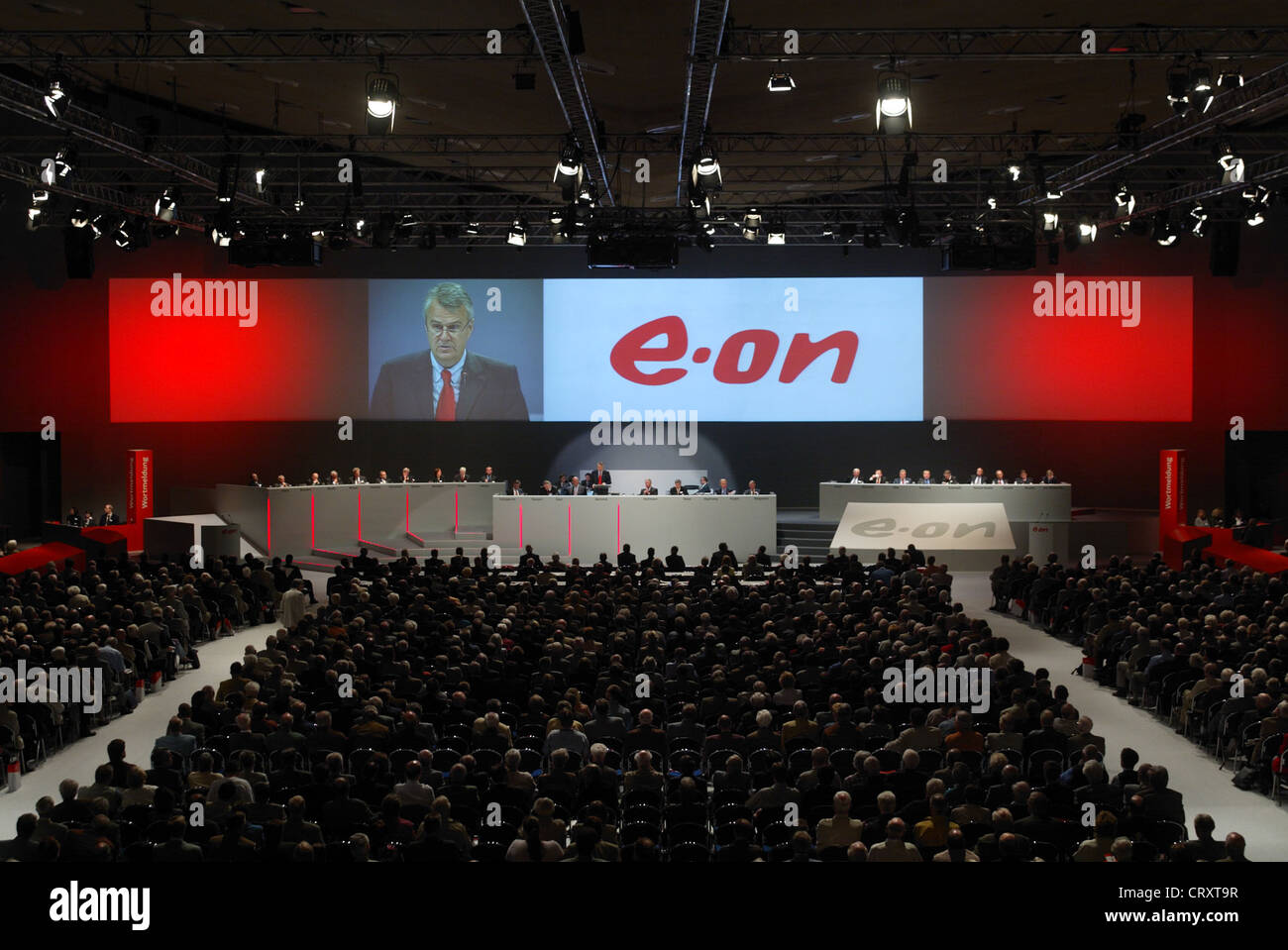 E.on AGM a Essen Foto Stock