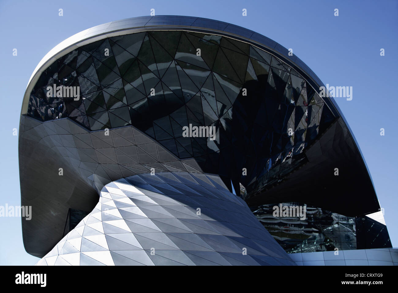 L'Europa, in Germania, in Baviera, Monaco di Baviera, vista del mondo BMW Foto Stock