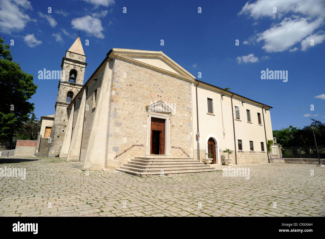 Italia, Basilicata, Ripacandida, chiesa di San Donato, santuario del XVI secolo Foto Stock