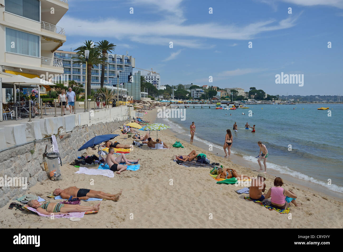 Plage Publique Spiaggia Pubblica Juan Les Pins Côte D