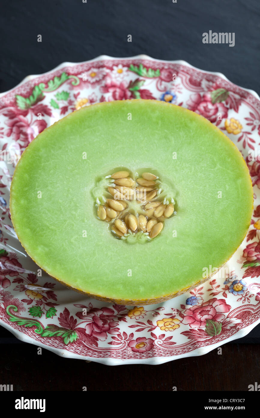 Melone galia Foto Stock