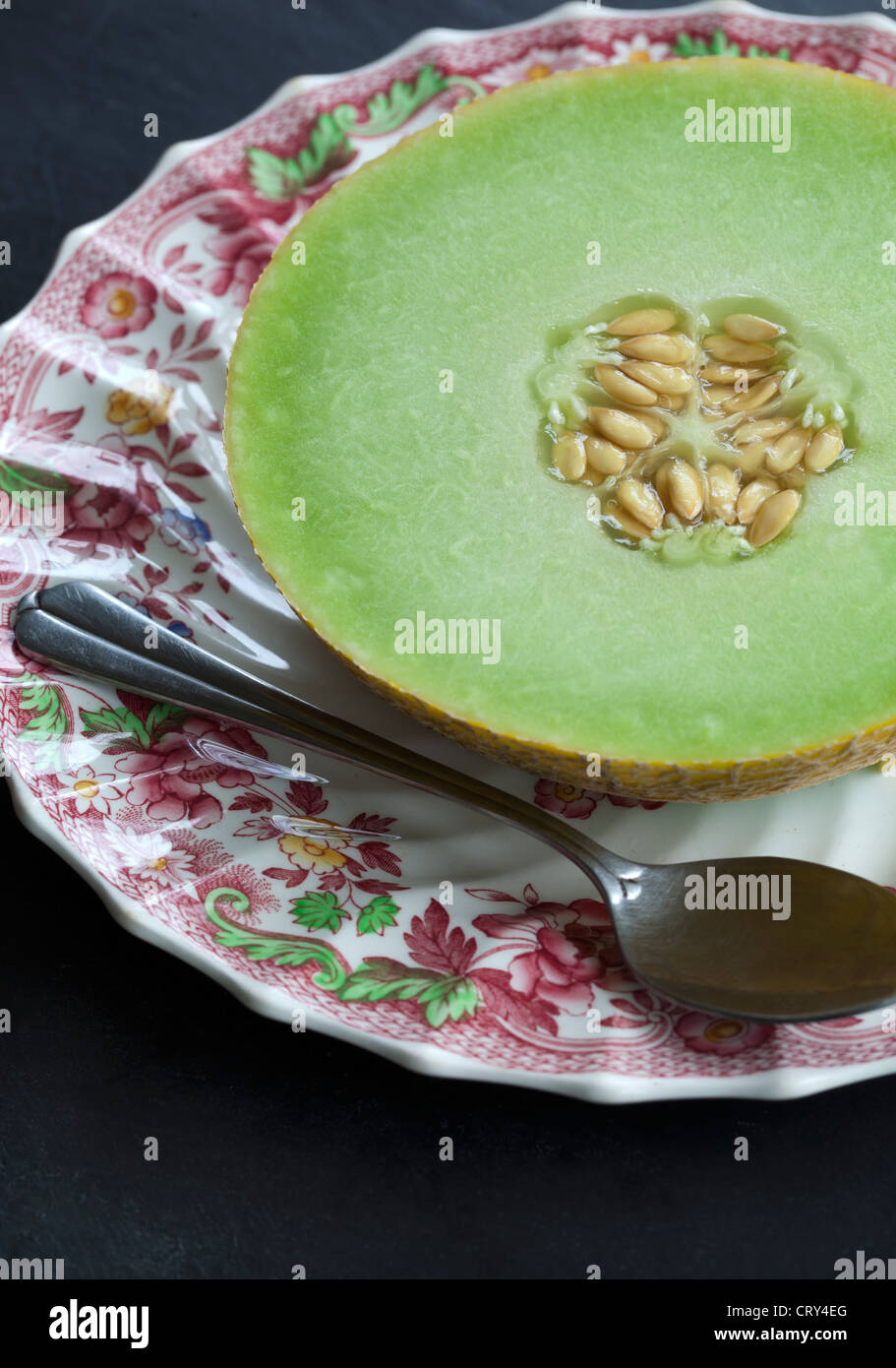 Melone galia Foto Stock