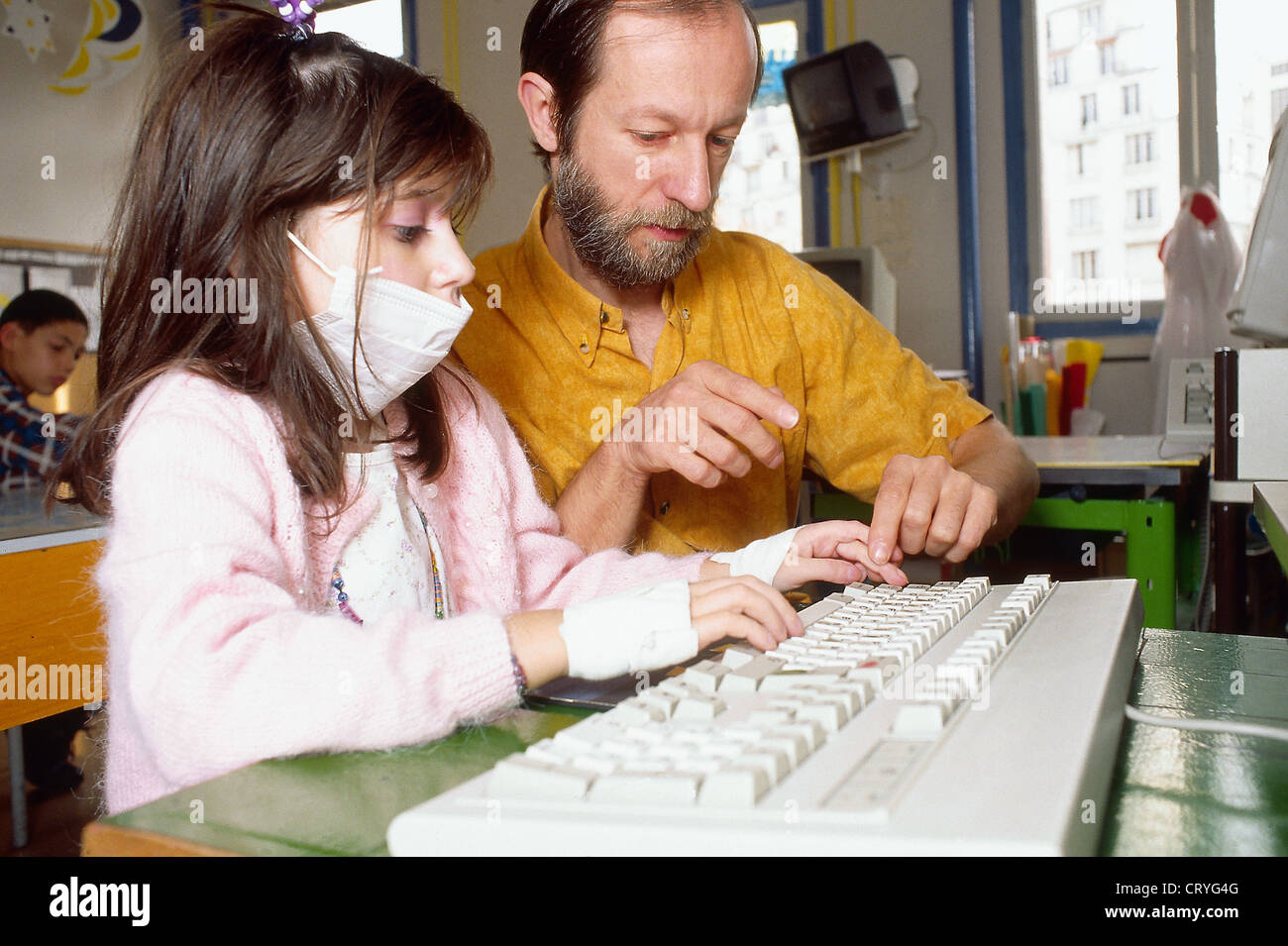 FIBROSI CISTICA Foto Stock