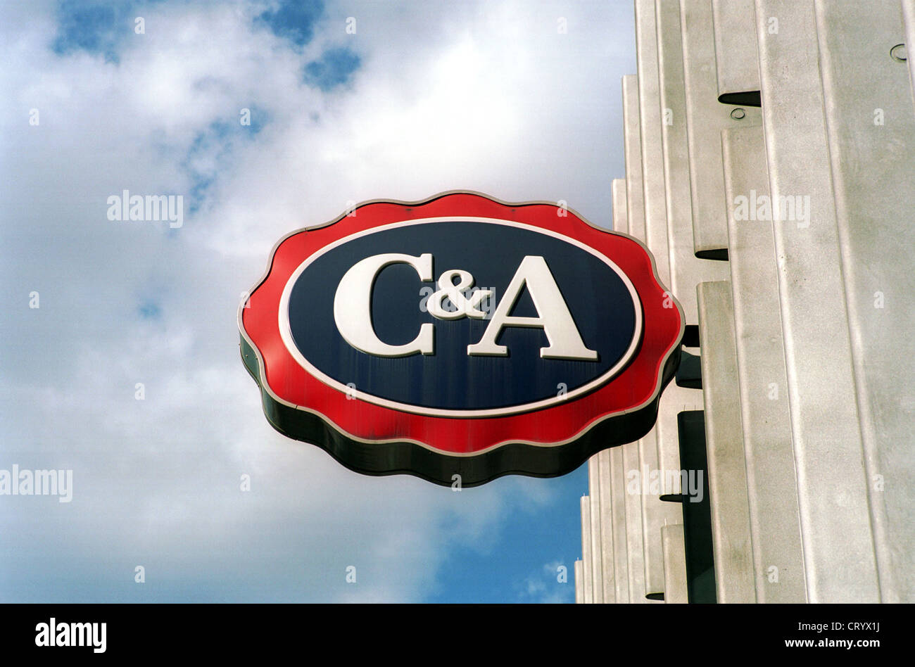 Berlino, logo di C & A Foto Stock