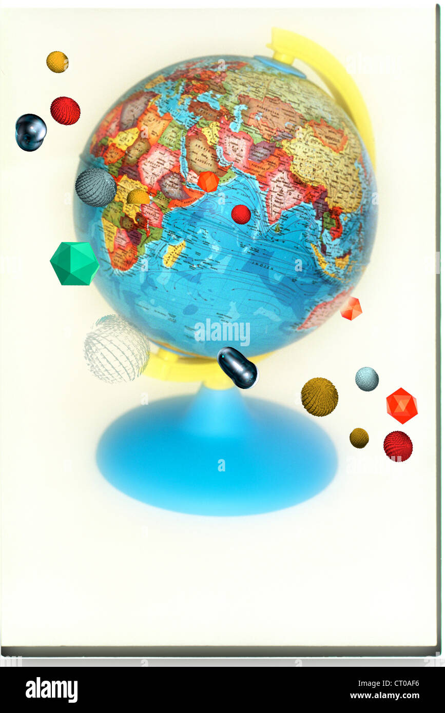 BIOTERRORISMO Foto Stock