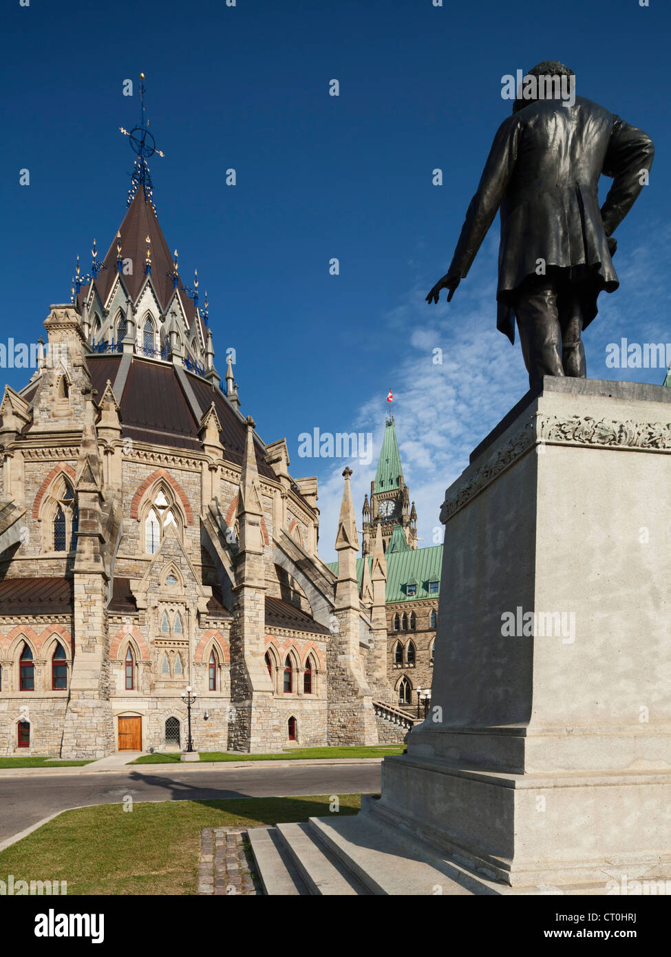 Tommaso D'Arcy McGee statua, Ottawa Foto Stock