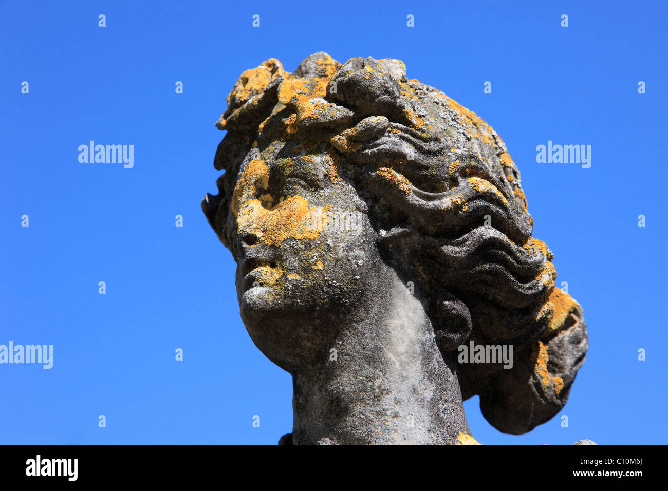 Francia, Midi-Pirenei, Albi, Palais de la Berbie, statua, Foto Stock